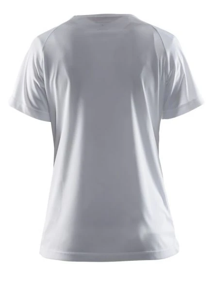 Craft Prime Korte Mouw Hardloopshirt Wit Dames 4 Craft Prime Korte Mouw Hardloopshirt Wit Dames - Afbeelding 2