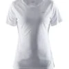 Craft Prime Korte Mouw Hardloopshirt Wit Dames