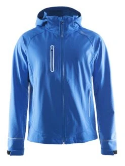 Craft Cortina Soft Shell Winterjas Blauw Heren
