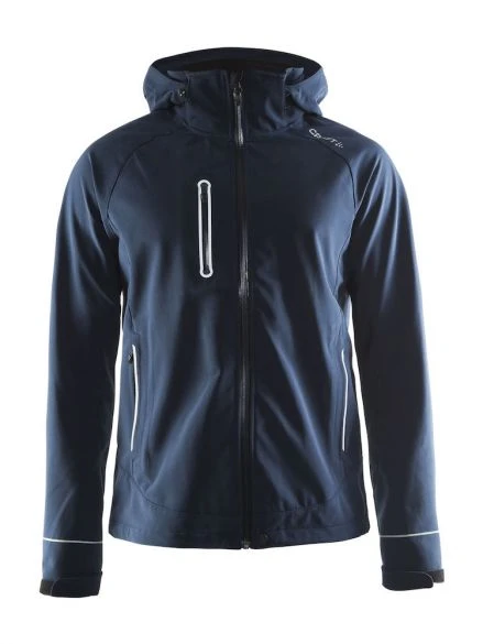 Craft Cortina Soft Shell Winterjas Blauw/navy Heren 3 Craft Cortina Soft Shell Winterjas Blauw/navy Heren