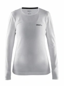 Craft Active Comfort Roundneck Long Sleeve Ondershirt Wit Dames