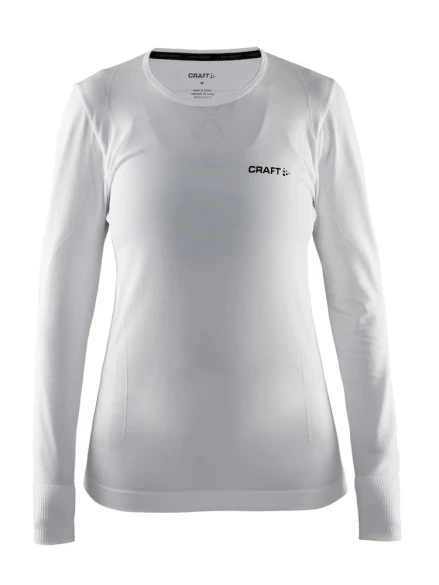 Craft Active Comfort Roundneck Long Sleeve Ondershirt Wit Dames 3 Craft Active Comfort Roundneck Long Sleeve Ondershirt Wit Dames