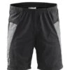 Craft Cover Warm Hardloop Short Zwart Heren -Craft 1904427 9999 cover warm shorts f