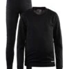 Craft Active Onderkleding Voordeel Set Zwart Kind/junior