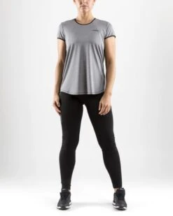 Craft Eaze Korte Mouw Hardloopshirt Grijs Dames -Craft 1905877 975999 eaze ss tee c6