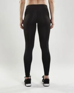 Craft Eaze Tight Hardloopbroek Zwart Dames -Craft 1905881 999000 eaze tights c3