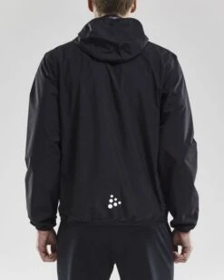 Craft Rain Trainings Jas Zwart Heren -Craft 1905984 9999 jacket rain m c2