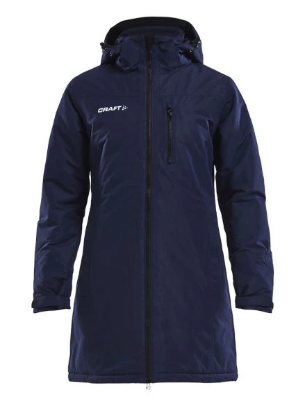Craft Parkas Trainings Jas Blauw Dames