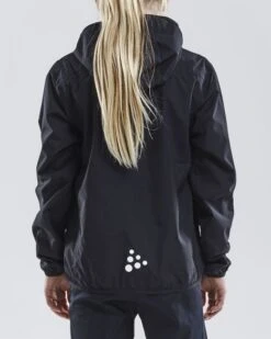 Craft Rain Trainings Jas Zwart Junior -Craft 1905997 9999 jacket rain c2