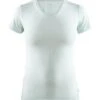 Craft Essential V-neck Korte Mouw Ondershirt Groen/plexi Dames -Craft 1906048 602000 essential vn ss f preview