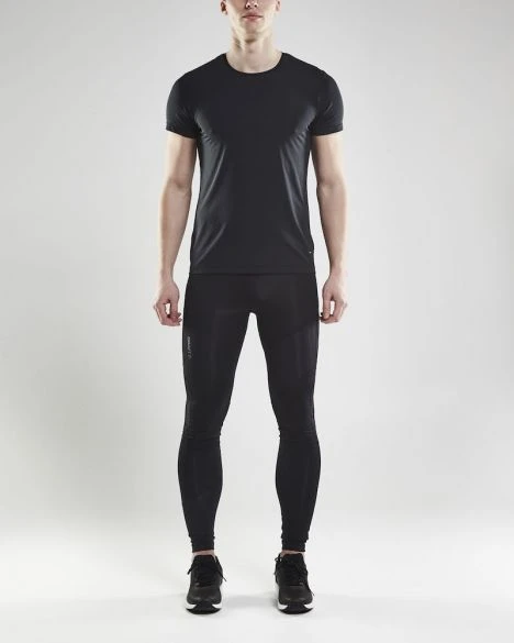 Craft Essential RN Korte Mouw Shirt Zwart Heren 6 Craft Essential RN Korte Mouw Shirt Zwart Heren - Afbeelding 4