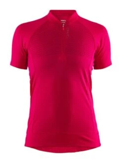 Craft Rise Fietsshirt Rood Dames