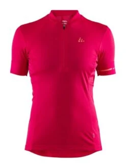 Craft Point Fietsshirt Rood/jam Dames