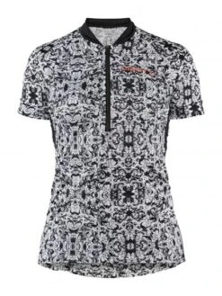 Craft Velo Art Fietsshirt Wit/zwart Dames