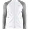 Craft Urban Run Fuseknit Hardloopjack Wit/grijs Dames