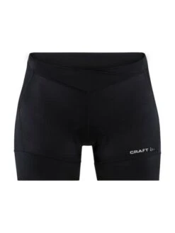 Craft Essence Hot Pants Zwart/zilver Dames