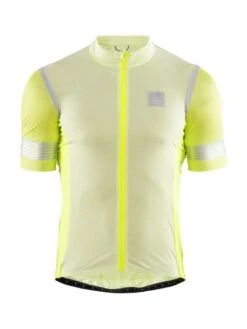 Craft Hale Glow Fietsshirt Geel/zilver Heren