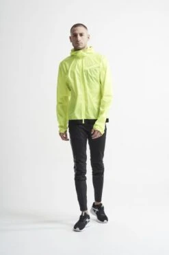 Craft Lumen Wind Hardloopjack Geel Heren -Craft 1907686 155851 2