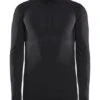 Craft Active Intensity Zip Lange Mouw Ondershirt Zwart Heren -Craft 1907934 999995 active intensity zip f preview