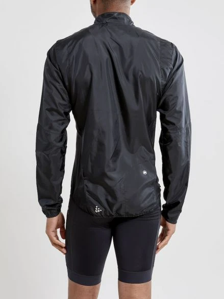 Craft Essence Light Wind Fietsjacket Zwart Heren 5 Craft Essence Light Wind Fietsjacket Zwart Heren - Afbeelding 3