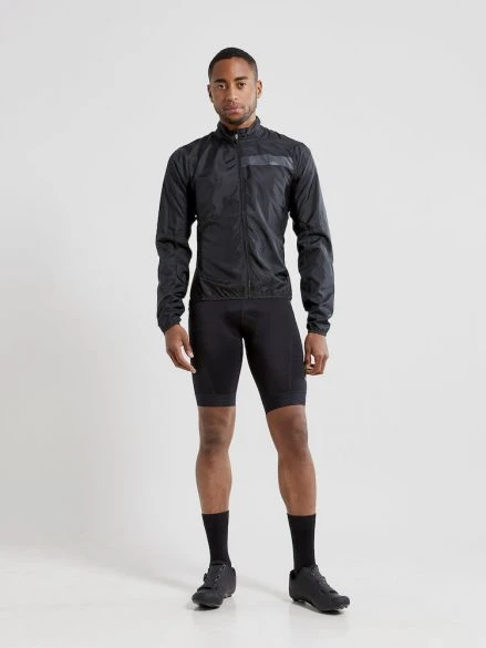 Craft Essence Light Wind Fietsjacket Zwart Heren 8 Craft Essence Light Wind Fietsjacket Zwart Heren - Afbeelding 6