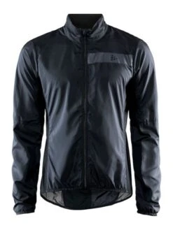 Craft Essence Light Wind Fietsjacket Zwart Heren