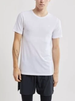 Craft Fuseknit Light Korte Mouw Ondershirt Wit Heren -Craft 1908843 900000 fuseknit light rn ss c1 preview