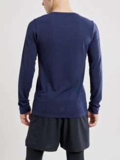 Craft Fuseknit Light Lange Mouw Ondershirt Donkerblauw Heren -Craft 1908844 396000 fuseknit light rn ls c2 preview