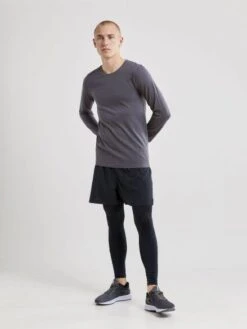 Craft Fuseknit Light Lange Mouw Ondershirt Grijs Heren -Craft 1908844 985000 fuseknit light rn ls c6 preview