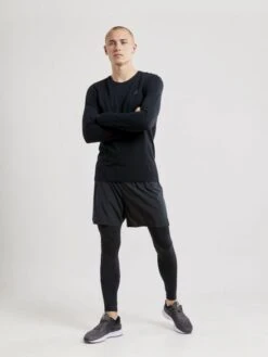 Craft Fuseknit Light Lange Mouw Ondershirt Zwart Heren -Craft 1908844 999000 fuseknit light rn ls c6 preview
