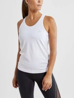Craft Fuseknit Light Mouwloos Ondershirt Wit Dames -Craft 1908845 900000 fuseknit light singlet c1 preview
