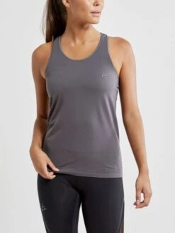 Craft Fuseknit Light Mouwloos Ondershirt Grijs Dames -Craft 1908845 985000 fuseknit light singlet c1 preview