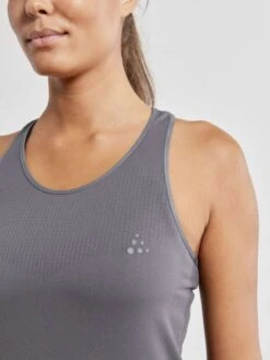 Craft Fuseknit Light Mouwloos Ondershirt Grijs Dames -Craft 1908845 985000 fuseknit light singlet c3 preview