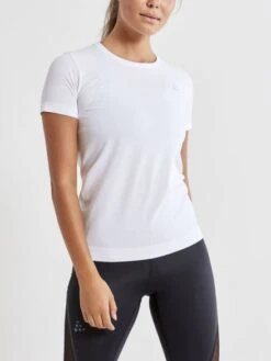 Craft Fuseknit Light Korte Mouw Ondershirt Wit Dames -Craft 1908846 900000 fuseknit light rn ss c1 preview