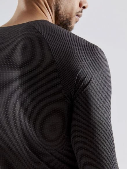 Craft Pro Dry Nanoweight Lange Mouw Ondershirt Zwart Heren 5 Craft Pro Dry Nanoweight Lange Mouw Ondershirt Zwart Heren - Afbeelding 3