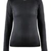Craft Pro Dry Nanoweight Lange Mouw Ondershirt Zwart Dames -Craft 1908855 999000 pro dry nanoweight ls f preview