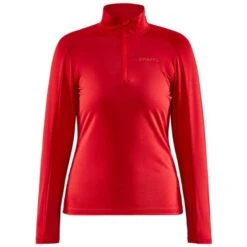 Craft Core Gain Ondershirt Lange Mouw Rood Dames