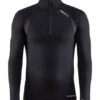 Craft Active Extreme X Zip Ondershirt Lange Mouw Zwart Heren 1 Craft Active Extreme X Zip Ondershirt Lange Mouw Zwart Heren -Craft 1909681 999000 active extreme x zip ls front preview