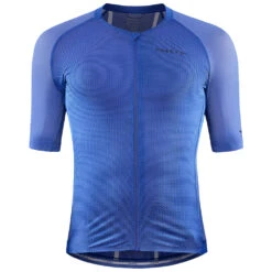 Craft Pro Nano Fietsshirt Korte Mouw Lichtblauw Heren