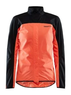 Craft Core Endurance Hydro Jacket Zwart/oranje Dames