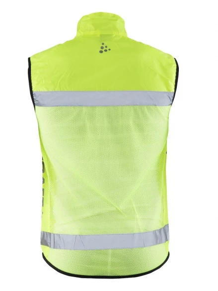 Craft Veiligheidsvest Neon Geel 4 Craft Veiligheidsvest Neon Geel - Afbeelding 2