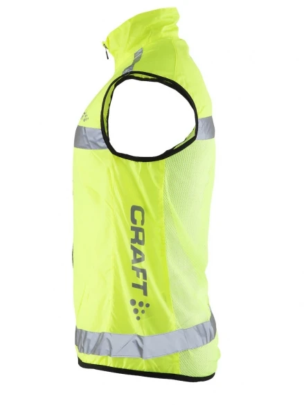 Craft Veiligheidsvest Neon Geel 5 Craft Veiligheidsvest Neon Geel - Afbeelding 3