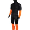 Craft Speed Schaatspak CB Zwart/oranje Unisex -Craft 940156 9560 craft schaatskleding marathonpak oranje voorkant