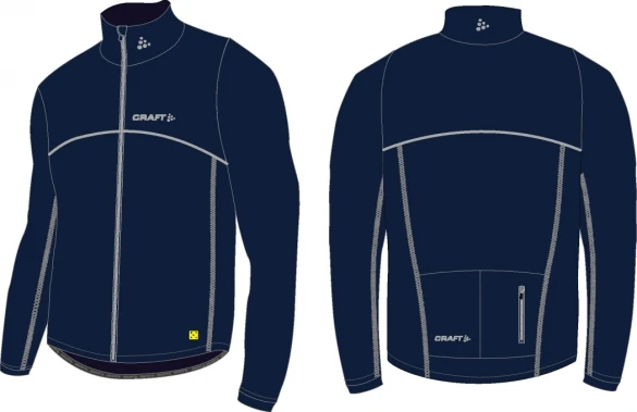 Craft Thermo Schaatsjack Windstopper Flatlock Navy Unisex 4 Craft Thermo Schaatsjack Windstopper Flatlock Navy Unisex - Afbeelding 2