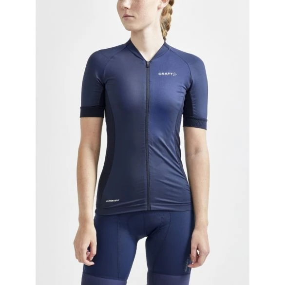 Craft Advanced Endurance Fietsshirt SS Blauw Dames 4 Craft Advanced Endurance Fietsshirt SS Blauw Dames - Afbeelding 2