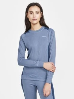 Craft Core Dry Thermo Onderkleding Set Blauw Dames -Craft craft baselayer dames core dry baselayer set 1909706 362698 05
