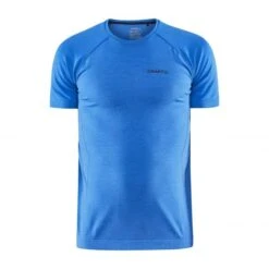 Craft Core Dry Active Comfort Ondershirt Korte Mouw Blauw Heren