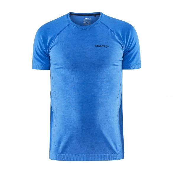 Craft Core Dry Active Comfort Ondershirt Korte Mouw Blauw Heren 3 Craft Core Dry Active Comfort Ondershirt Korte Mouw Blauw Heren