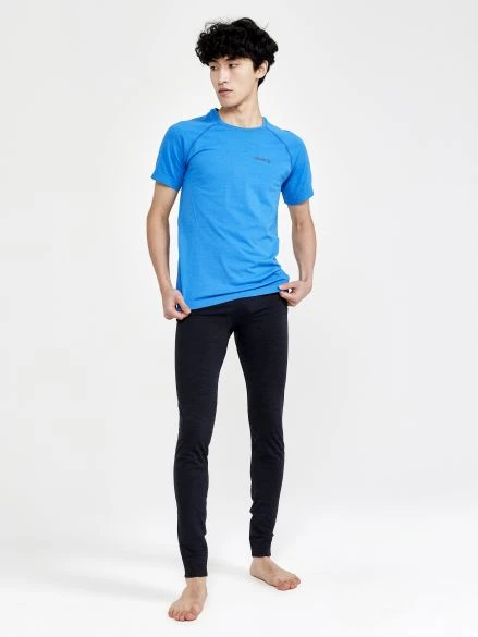 Craft Core Dry Active Comfort Ondershirt Korte Mouw Blauw Heren 6 Craft Core Dry Active Comfort Ondershirt Korte Mouw Blauw Heren - Afbeelding 4