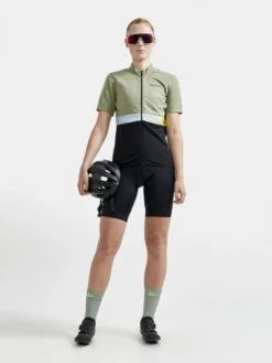 Craft Core Endurance Fietsbroek Kort Zwart Dames -Craft craft broek dames 1910564 999999 core endur bib shorts w 04